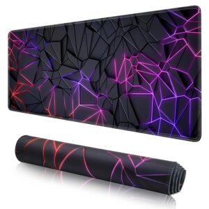 KRESHU Antislip 300x800x2 mm Gaming 3D Mousepad Extended Large Non Slip Desk Mat and Keyboard Mat XXL Gaming Keyboard Mat Suitable for PC, Computer, Laptop,
